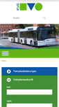 Mobile Screenshot of kvg-bus.de